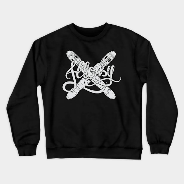 Allons-y Crewneck Sweatshirt by AmdyDesign